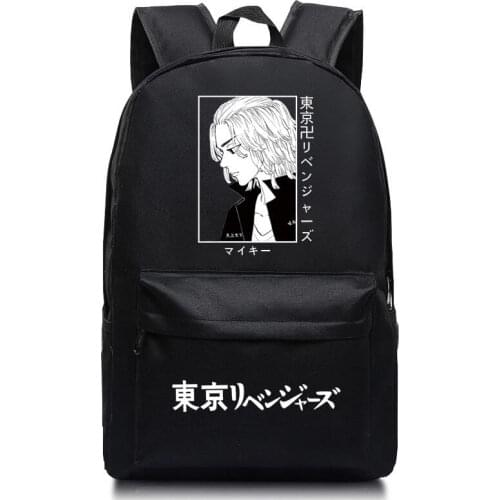 Anime Backpacks Tokyo Revengers Printed School Backpack High Capacity Casual Girls Boys Schoolbag Harajuku Travel Bag