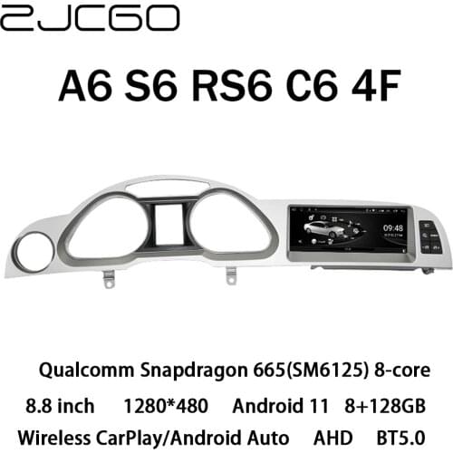 Car Multimedia Player Stereo GPS DVD Radio Navigation Android Screen MMI MIB 2G 3G System for Audi A6 C6 4F Q7 4L 2004~2015