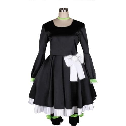Black Rock Shooter Dead Master TV Animation Ver. Cosplay Costume Party Dress 11