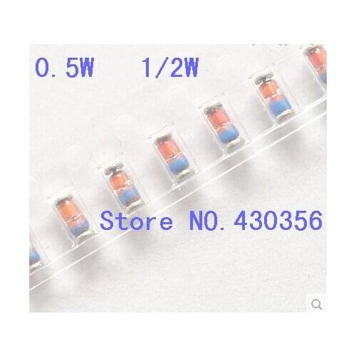 200pcs LL34 1/2W Zener diode ZMM2V ZMM2V2 ZMM2V4 ZMM2V7 ZMM3V ZMM3V3 ZMM3V6 ZMM3V9 ZMM4V3 ZMM4V7 ZMM5V1 ZMM5V6 ZMM6V2 ZMM6V8