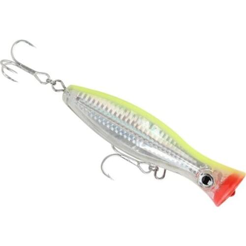 Hot Popper 12cm43g Topwater Popper Bait Artificial Wobblers ABS Hard Bait Pesca Bass Carp Pike Fishing Tackle multiple colour