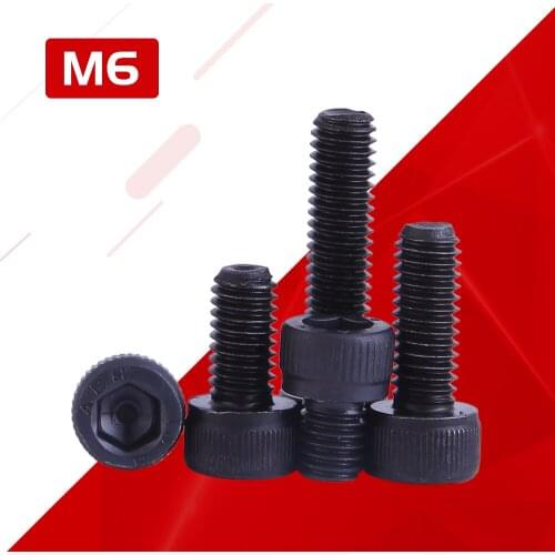 M3 M4 M5 M6 Hexagon Cup Head Screw Grade 12.9 High Strength Screws Cylindrical Head Bolt
