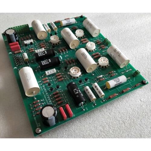 Latest upgrade Assembled Stereo Tube Preamplifier +PSU Board Base On CAT SL1 Circuit Power supply board
