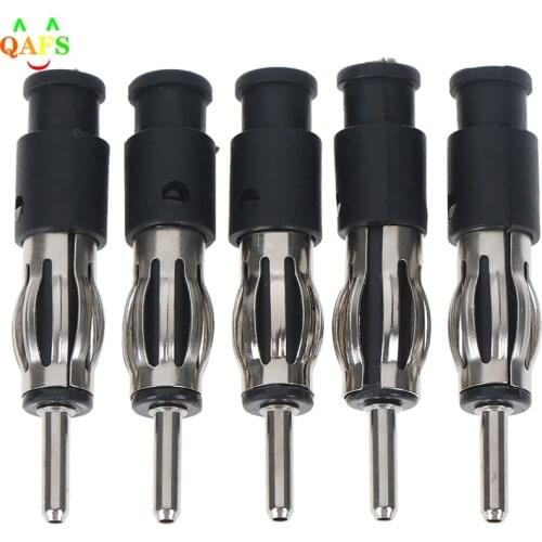 New 5 pcs/lot Car CD Radio Male Aerial Antenna Plug Adapter Plastic Handle Connector