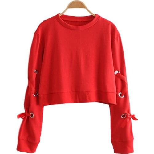 Autumn Spring new gaze band pullover zaraing-style za 2020 women sheining vadiming female sweatshirt