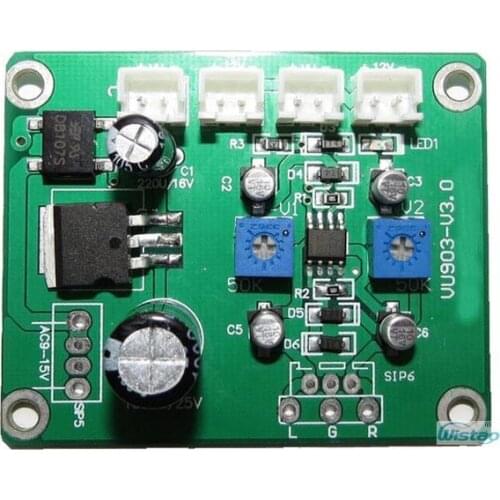 Driver Board for VU Meter Input AC 9-15V Match Our Sold VU Meter DIY Free Shipping