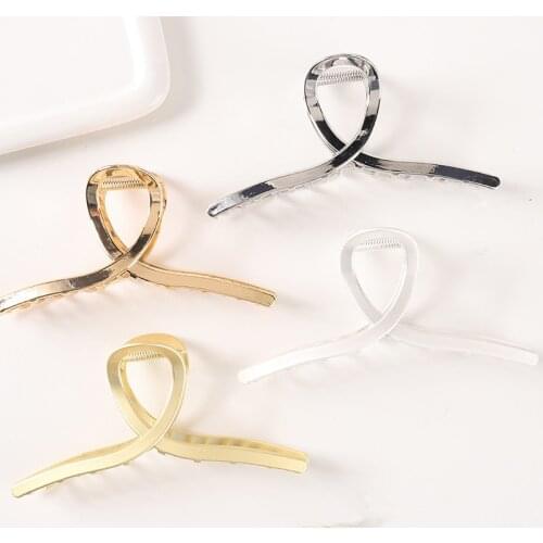 2021 Multiple Styles Fashion Alloy Geometric Large Butterfly Love Pendant Hairpin Barrettes for Women Girl Accessories Headwear