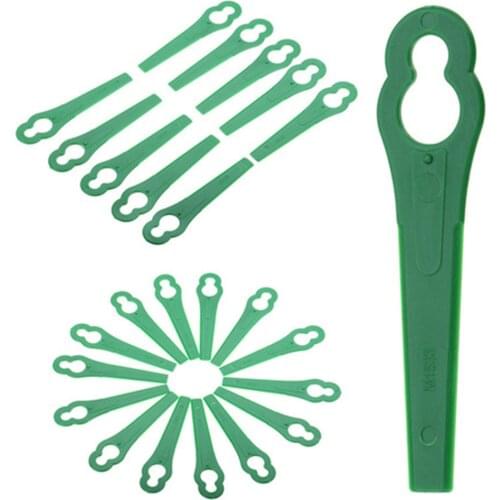 100pcs for Florabest Replacement Plastic Cutter Blades for Florabest Grass Trimmer Brushcutter Replacement Part