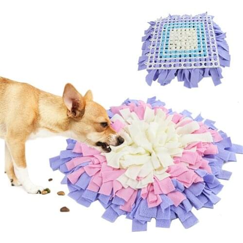 Training Pet Nosework Blanket Cat Anti Choking Dog Snuffle Feeding Mat Dogs Interactive Leak Slow Food Relieve Stress Puzzy Toy