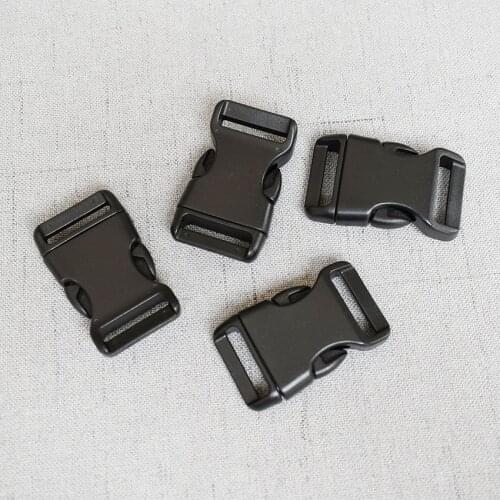 100 Pcs 20mm 25mm Plastic release buckle Webbing Detach for Outdoor Sports Bags Students Bags Luggage travel Buckle Accessories
