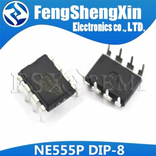 100pcs/lot New NE555 NE555P NE555N Timers chip DIP-8