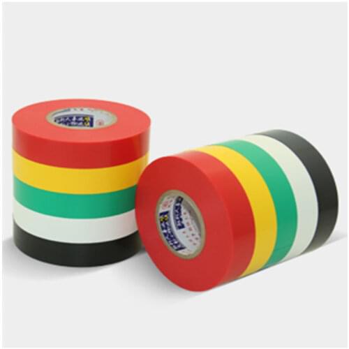 18mmx30m PVC Electrical Tape Electrical Insulation Adhesive Tape Waterproof Repair Tape for Cable Wiring Loom Harness Tape