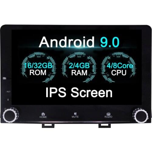 2 din Android 9.0 Car DVD Player For KIA RIO 2017 2018 Car Radio GPS Navigation Stereo WIFI Multimedia Head unit RDS USB