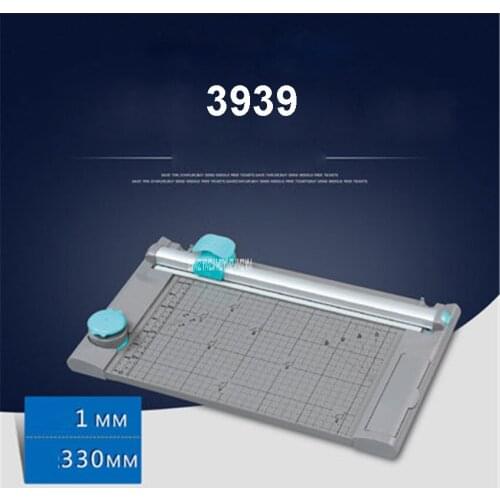 3939 Multi - function A4 manual cutter wave dashed paper cutter,Cutting length 330mm ABS, aluminum alloy Material Paper Trimmer