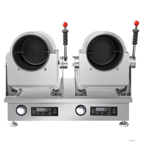 Automatic intelligent Roller cooking machine commercial fried cooking robot fried dishes machine cooking stove kitchen tool 220V