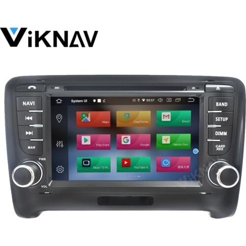 Car stereo multimedia player For Audi TT MK2 8J 2006 2007 2008 2009 2010 2011 2012 2013 Car radio GPS navi headunit