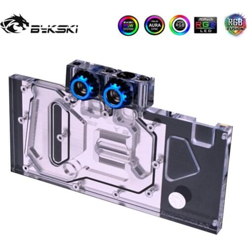 Bykski GPU Water Block Full Coverage Block For Gigabyte GTX1070G1/1060G1 GAMING VGA Watercooler Heatsink 5V RGB N-GV1070G1V2-X