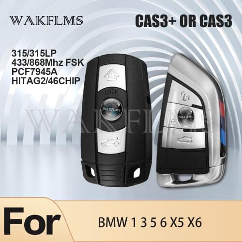 CAS3 CAS3+ For BMW 1 3 5 Series X5 X6 Z4 E81 E82 E83 E87 E90 E91 E60 E61 E70 E71 E72 E87 E88 E92 E93 E63 E64 E89 Smart Car Key