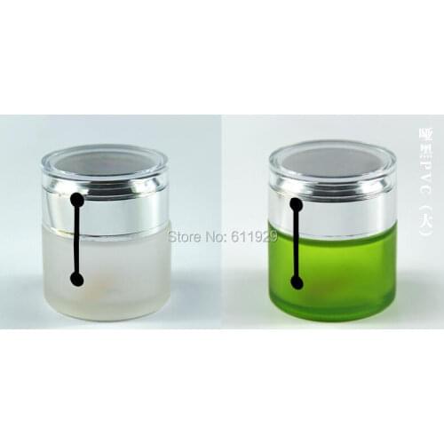 Wholesales black pvc cosmetics seal adhesive stickers 4x0.6cm/essential oil bottle cap seal stickers/wire drawing 340 pcs a lot