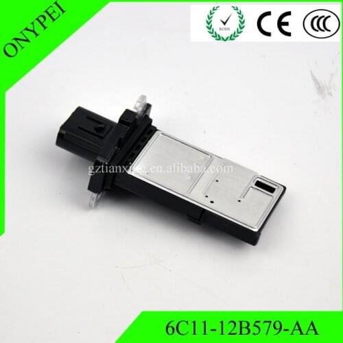 MAF Sensor 6C11 12B579 A Mass Air Flow Meter For FORD TRANSIT 6C11-12B579-AA 1376235 AFH70M54