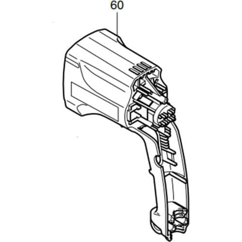 Motor housing components For Makita HR2021 HR2022 HR2450 183409-2