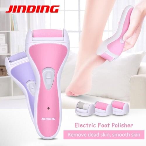 Electric Rechargeable Pedicure Foot Care Tool Fast Callus Mini Woman Feet Dead Dry Skin Removal 3 In 1 D45