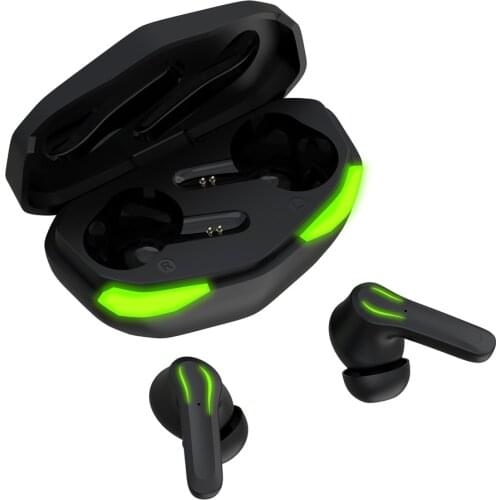 Kebidu low latency gaming headset TWS In-ear wireless bluetooth headset heavy bass stereo headset waterproof sports headset