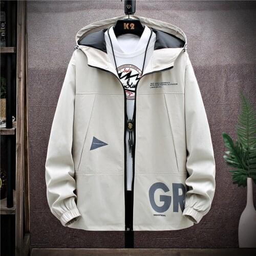 Male Fashion Trend Coats Hip Hop Streetwear Hooded Oversized 7xl 8xl 9xlMens Jackets Autumn Spring Big Belly Windbreaker Coats