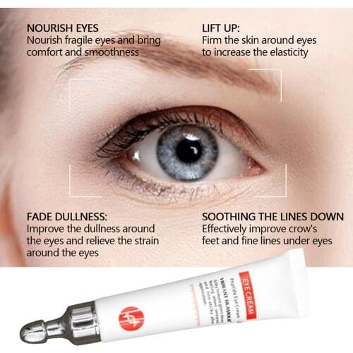 Peptide Collagen Serum Eye Cream Anti-Wrinkle Anti-Age Dark Circles Remover Eye Care Anti Puffiness Firming Eye Bags Eye Serum 2