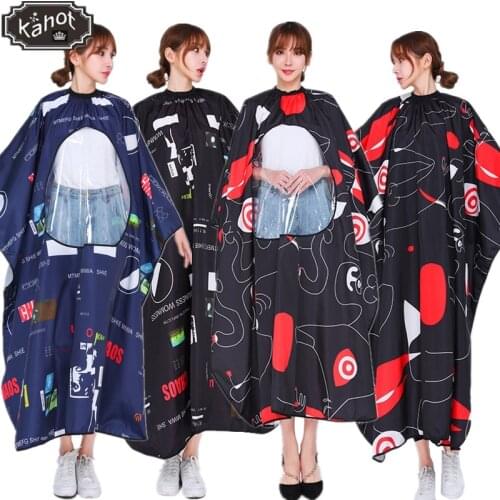Salon Professional Hair Styling Cape Adult Fashion Graffiti Hair Treatments Hair Cutting Coloring Barber Hairdressing cape apron