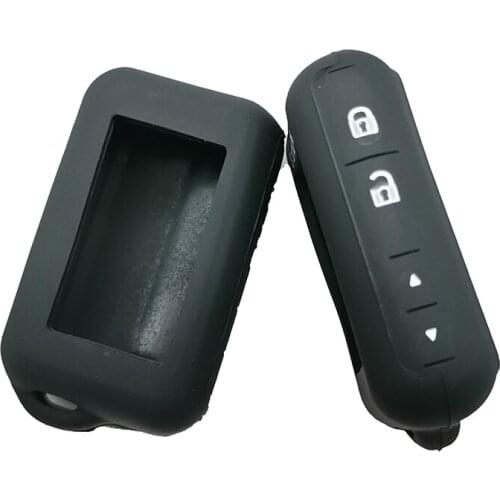 Silicone Car Key Case Cove For Starline E63 E90 E91 E60 E61 E95 E65 E66 2-Way Lcd Car Alarm Remote Control Keychain Transmitter