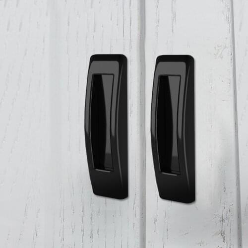 1pair Self-Adhesive Multi-Purpose Door and Window Super Glue Knob Glass Cabinet Handle Wardrobe Drawer Furniture Handle Hardware