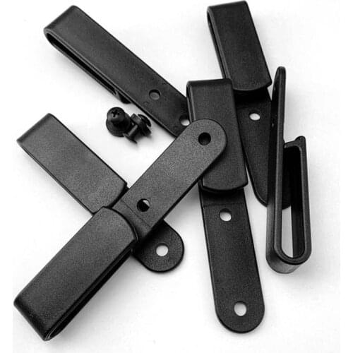 1 Pcs Outdoor Portable Waist Pocket Clip K Sheath Waist Tactical Sleeve Back Clip Accessories Clip H2P3