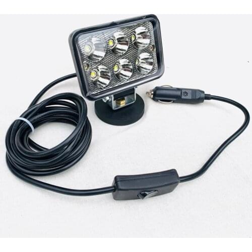 12v24v Portable Magnetic Led working light Spot/Flood Combo searchlight Camping lamp Car headlight Offroad Spotlight fog lamp