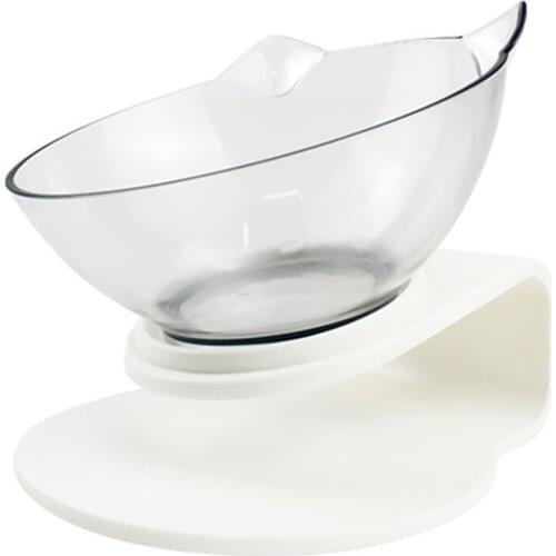 15 Degree Basin Oblique Mouth Double Bowl Dog Bowl Pet Cat Dog Food Bowl Anti-vomiting Ortopedic Cat Bowl
