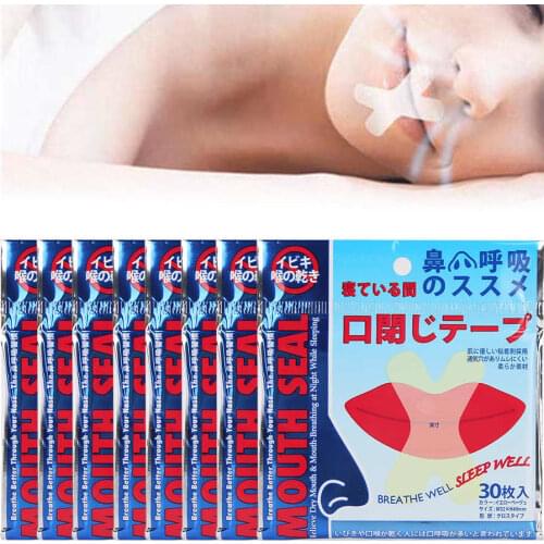 240pcs Anti-Snoring Patch Health-Care Sleeping Nasal Sticker Better Breath Snoring Aid Device Improve Open Mouth Breathing Strap