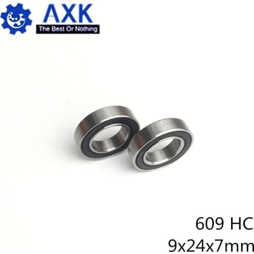 609 Hybrid Ceramic Bearing 9*24*7 mm ABEC-1 ( 1 PC) Industry Motor Spindle 609HC Hybrids Si3N4 Ball Bearings 3NC 609RS