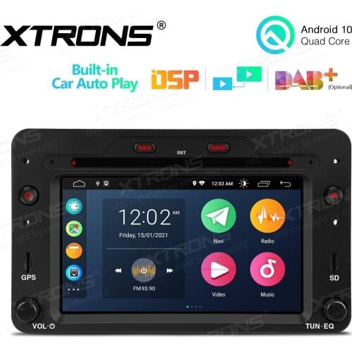 6.2" Android 10.0 OS Car DVD Multimedia System Player GPS Radio for Alfa Romeo 159 2005-2011 Brera 2005-2010 Spider 2006-2010