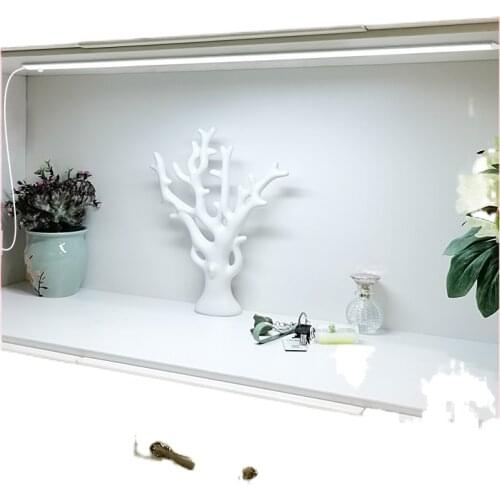 No external transformer shoe 4mm thin body sensor light led cabinet light bar lights bottom of the tank wall cabinet