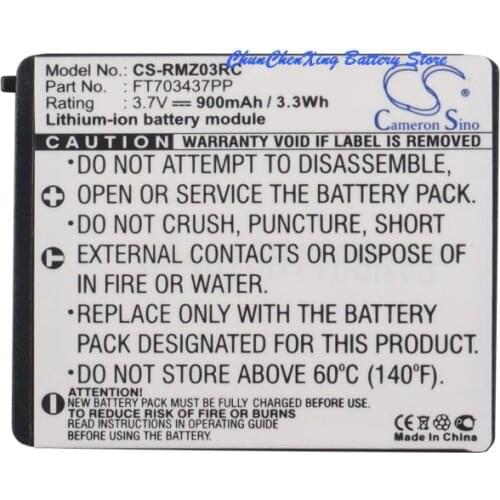 Cameron Sino 900mAh Battery FT703437PP, RZ03-00120100-0000 for RAZER Mamba, RC03-001201