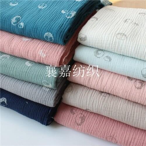 Cotton and Hemp Crepe, Double Decker, Childrens Clothing, Maternity Clothes, Mosquito Pants, Pajamas, Fabrics