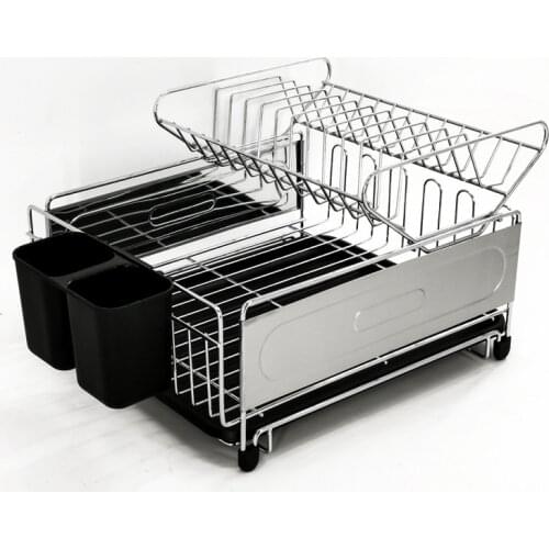 Kitchen tableware drain racks double-layer drain dish rack sink small tableware drain rack household one drop shipping