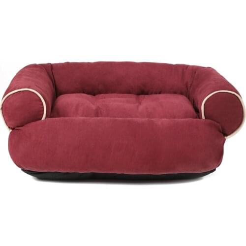 Supper Large Suede Dog Sofa Bed Dog Kennel Cat Mat Sleeping Warm House Kennel Think Cotton Luxury Soft Pet Bed