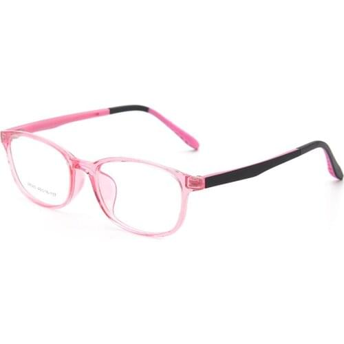 New Student Anti-blue Glasses TR90 Flat Mirror Juvenile Glasses Frame Myopia Mirror Kids Eyewear