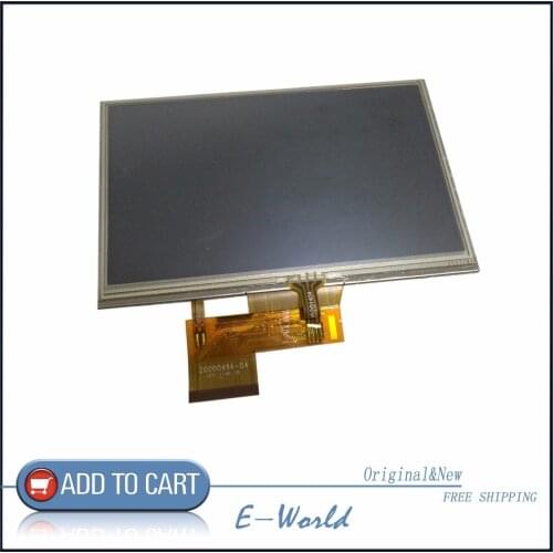 Original 4.3 inch LCD screen AT043TN24 V4 V.4 20000494-04 LCD display+touch screen digitizer for GPS free shipping