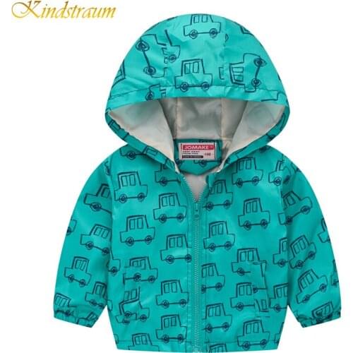 2019 Autumn Boys/Girls Jackets Childrens Hooded Windbreaker For Boy Infant Waterproof Hoodies Toddler Baby Coat For Kids DC139