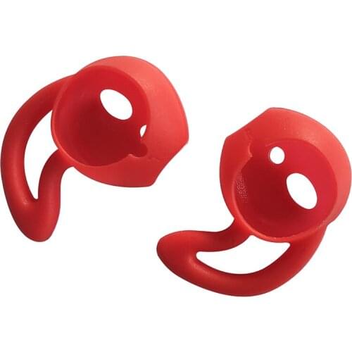 1 Pair Silicone Earbuds Cap Earphone Protective Case For Airpods Wireless Bluetooth Headphone Earplugs Ear Cap With Ear-hook