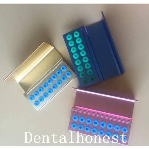 3 pcs Dental FG RA Bur Tips Disinfection Holder Block Sterilizer - Multifunctional