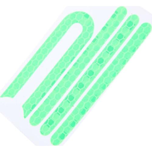 Electric Scooter Reflective Sticker Universal Front Rear Wheel Covers Protective Shell Reflective Stickers for Xiaomi M365/Pro