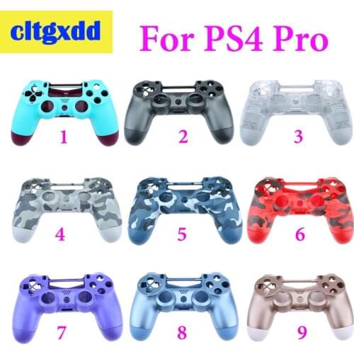 Cltgxdd DIY Gamepad shell For Sony PS4 Pro Wireless Controller Plastic Shell for JDS 040 Cover Front Back Housing Shell Case